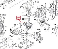 Engrenagem Intermediaria Furadeira Bosch GSB 20-2 F000617041