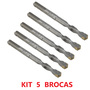 Broca Sds Plus Makita 10mm X 110mm KIT 5 Pçs