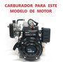 Kit 3 pçs Carburador Motor Compactador Solo TOYAMA TE40Z-XP